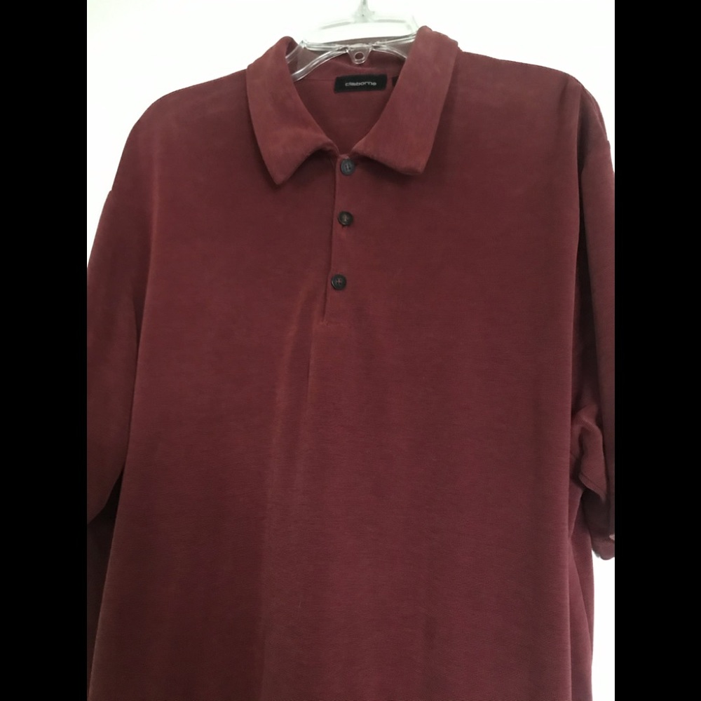Claiborne , men’s shirt , size L , teracota color
